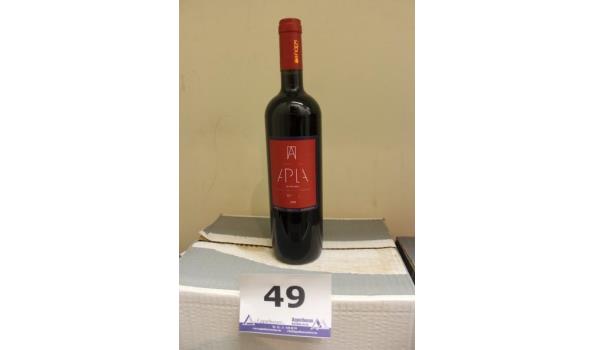 plm 24 flessen rode wijn Apla, 2019